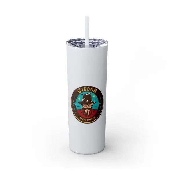 Skinny Tumbler with Straw, 20oz - Image 46