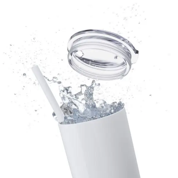 Skinny Tumbler with Straw, 20oz - Image 53