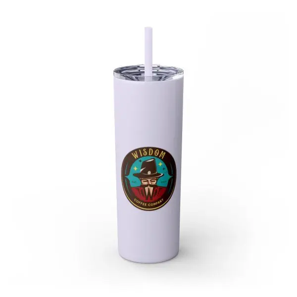 Skinny Tumbler with Straw, 20oz - Image 55