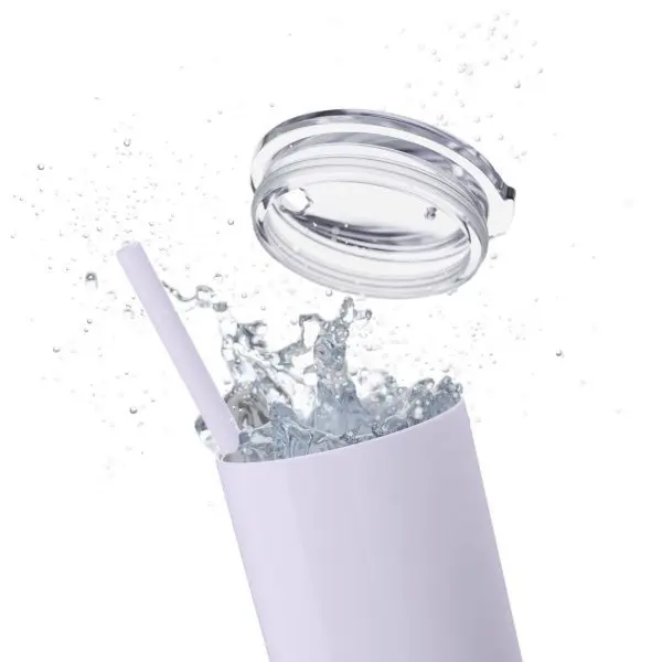 Skinny Tumbler with Straw, 20oz - Image 62