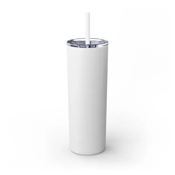 Skinny Tumbler with Straw, 20oz - Image 75