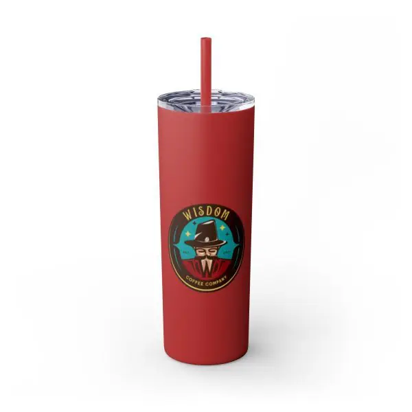 Skinny Tumbler with Straw, 20oz - Image 91
