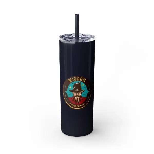 Skinny Tumbler with Straw, 20oz - Image 100