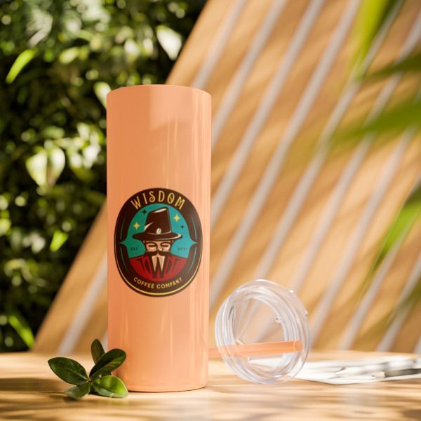 Skinny Tumbler with Straw, 20oz - Image 36