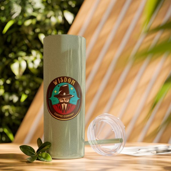 Skinny Tumbler with Straw, 20oz - Image 90